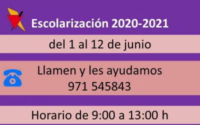 Escolarización 2020-2021